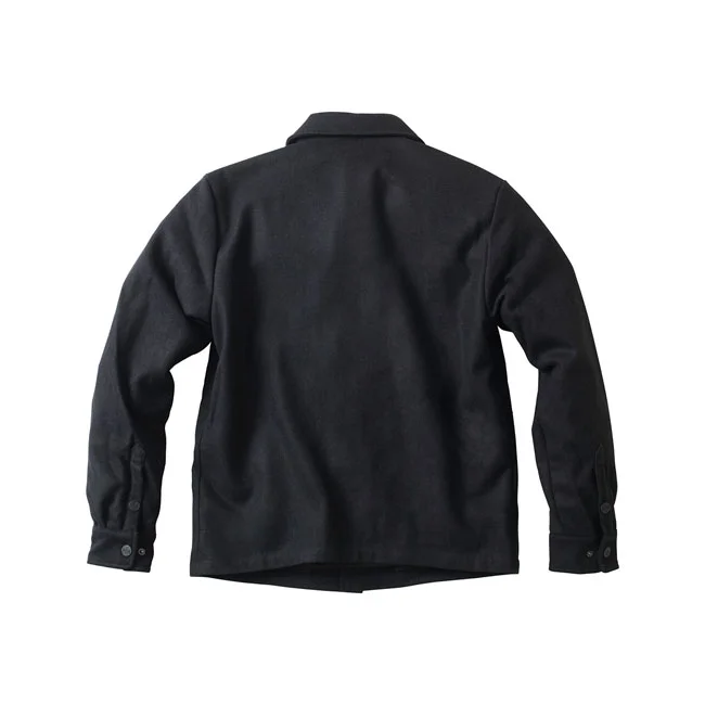 West Coast Choppers WCC Wool lined Plaidshirt black
