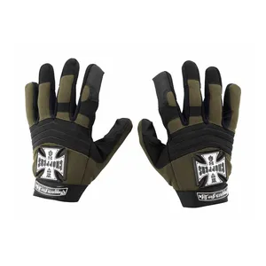 West Coast Choppers WCC Pay Up Suckers gloves olive/black