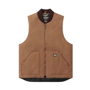 West Coast Choppers WCC Heavy Duty Work vest frontier brown