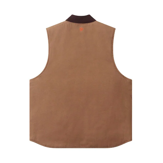 West Coast Choppers WCC Heavy Duty Work vest frontier brown