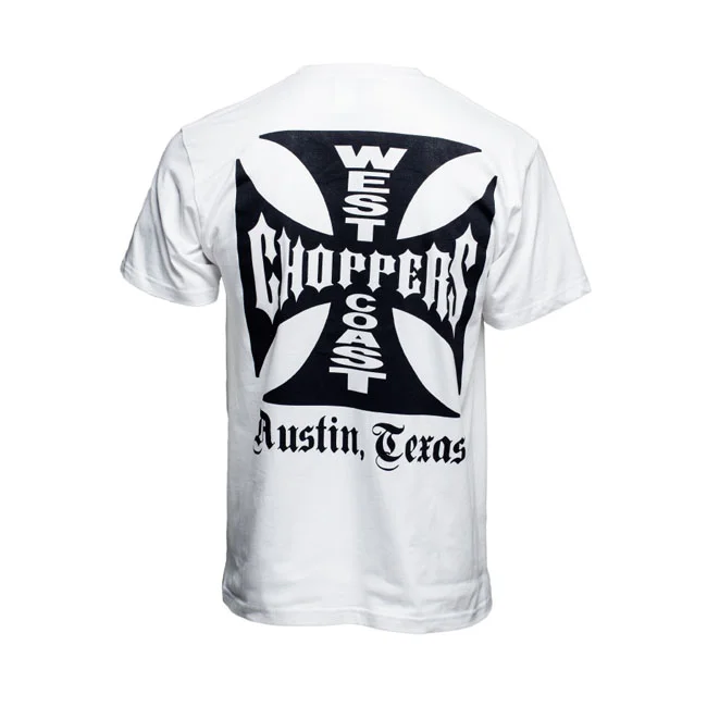 West Coast Choppers WCC OG Classic cross ATX t-shirt white