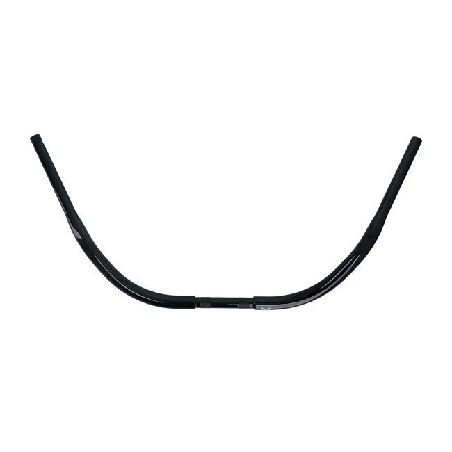 Burly 1-1/4" Beach Bar handlebar. Gloss black