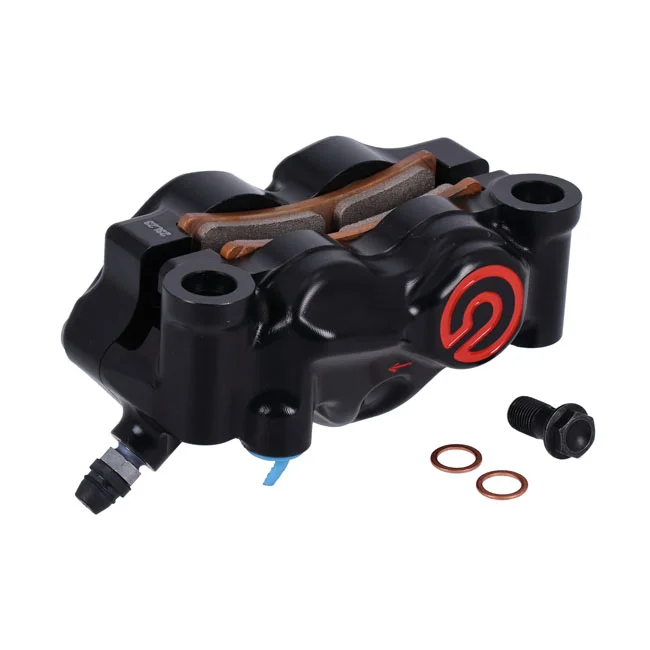 Brembo 484 radial brake caliper. Right. Black