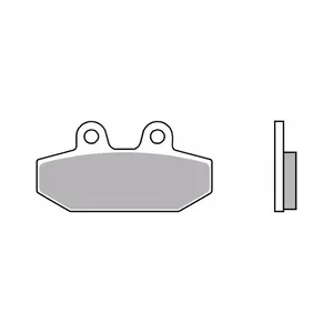 Brembo Brembo, brake pad set. Organic. Rear