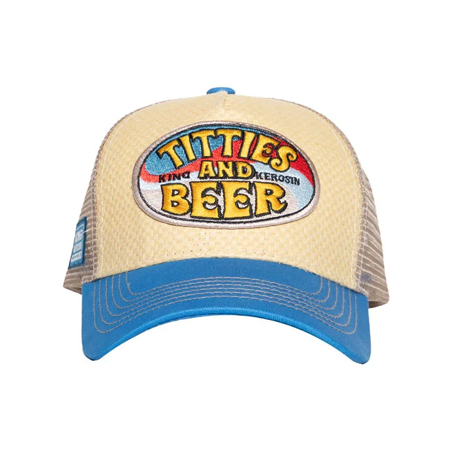 King Kerosin Kerosin Titties And Beer cap beige/blue