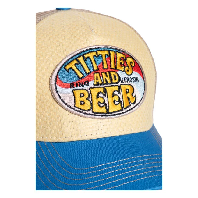 King Kerosin Kerosin Titties And Beer cap beige/blue