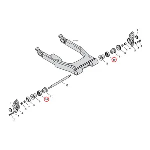 All Balls All Balls Racing, swingarm bearing set