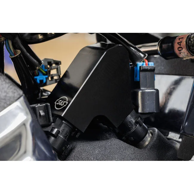 S&S Fuel Rail Kit Billet Black M8