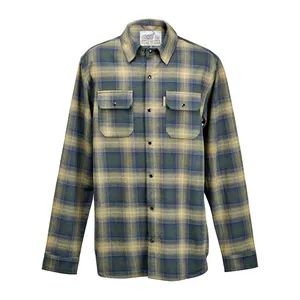 Biltwell Biltwell Hi Test Flannel shirt moss