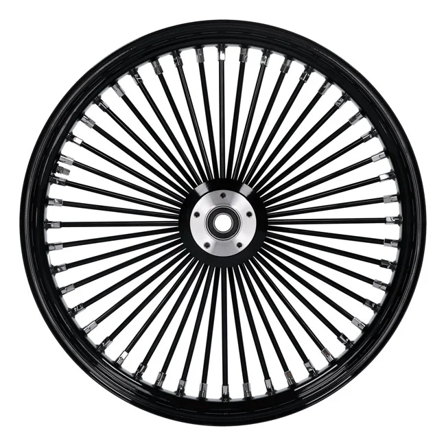 MCS Radial 48 fat spoke front wheel 3.50 x 23 SF black - 996783