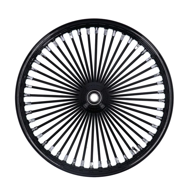 MCS Radial 48 fat spoke front wheel 2.15 x 21 SF black - 996789