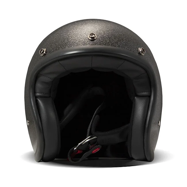 DMD Retro helmet Glitter Black