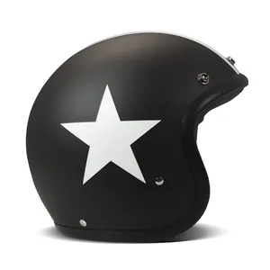 DMD DMD Retro helmet Star Matte Black