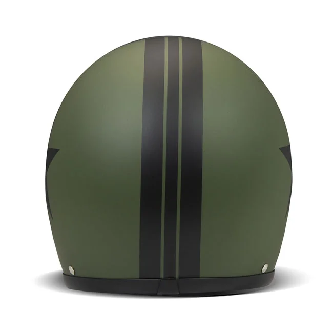 DMD Retro helmet Star Green