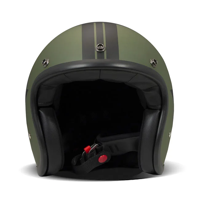 DMD Retro helmet Star Green