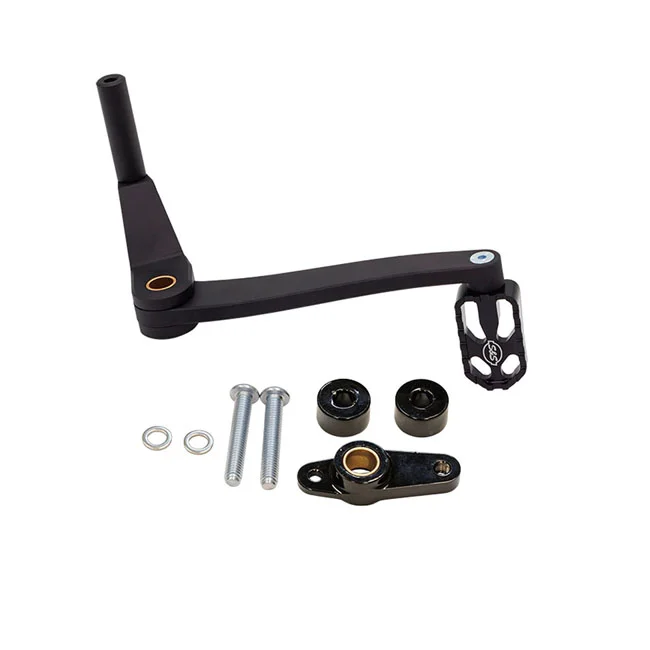 S&S Brake Pedal mid-mount Black M8