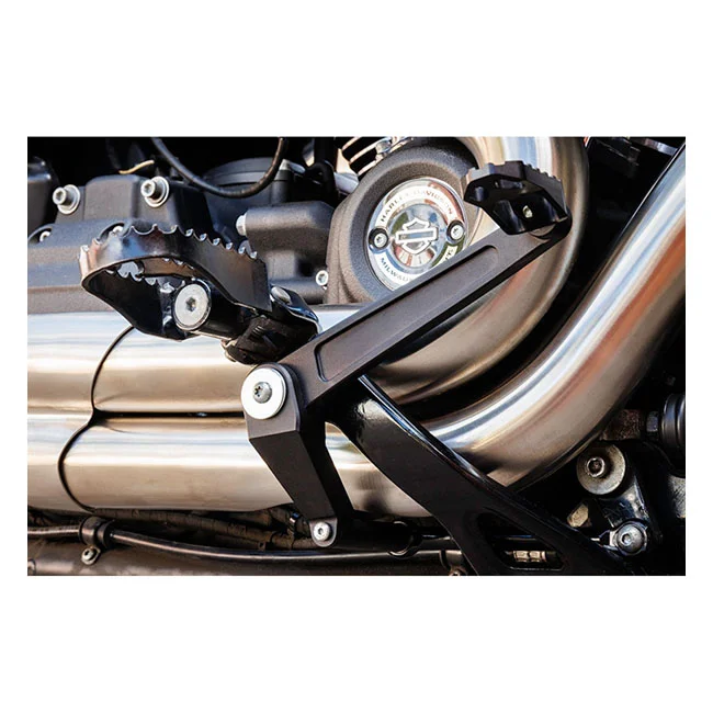 S&S Brake Pedal mid-mount Black M8