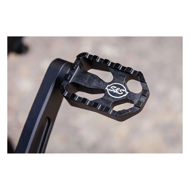 S&S Brake Pedal mid-mount Black M8