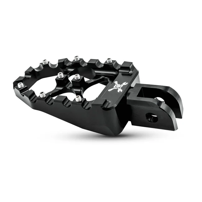 Burly MX Evolution foot pegs. Black