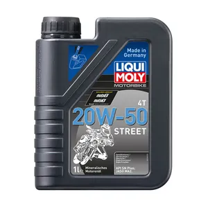 Liqui Moly Liqui Moly, 4T 20W-50 Street motor oil. 1 liter
