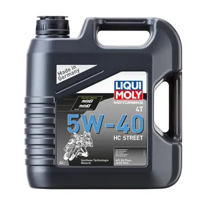 Liqui Moly Liqui Moly, 4T 5W-40 HC Street motor oil. Synthetic. 4 liter