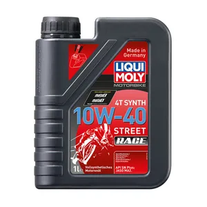 Liqui Moly Liqui Moly, 4T Synthetic 10W-40 Street Race motor oil 1L