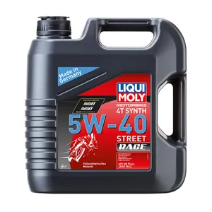 Liqui Moly Liqui Moly, 4T Synthetic 5W-40 Street Race motor oil. 4L