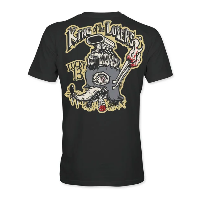 Lucky 13 13 King Of Losers t-shirt black