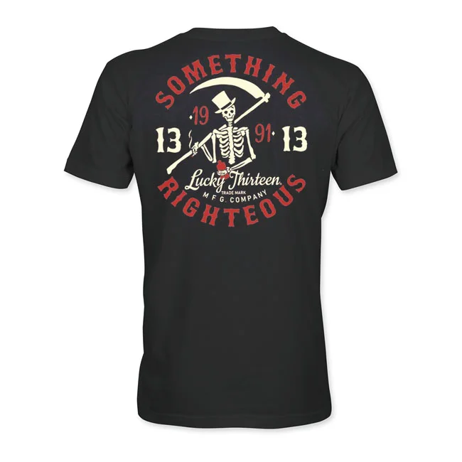 Lucky 13 13 Something Righteous t-shirt black