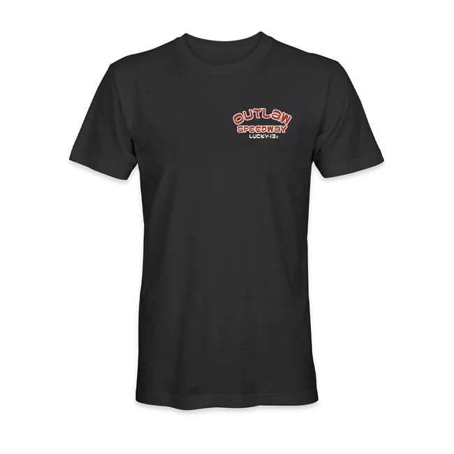 Lucky 13 13 Outlaw Speedway t-shirt black