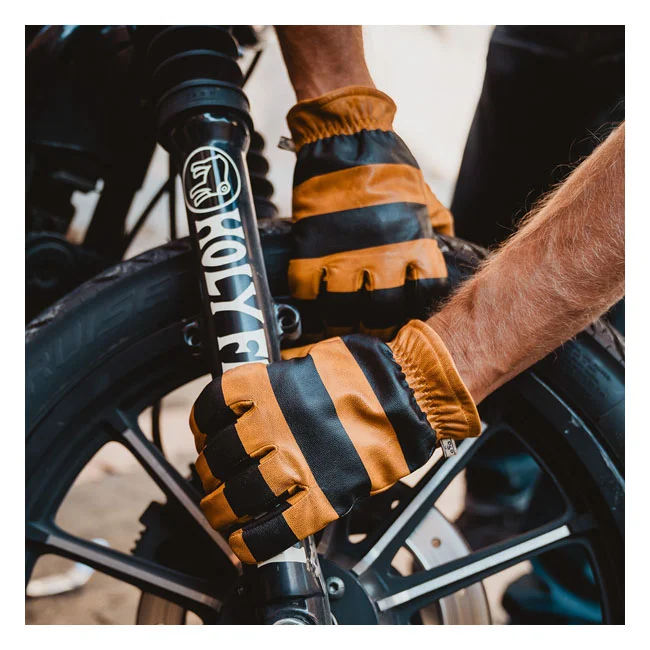 Holy Freedom Freedom Pitt Raw gloves black/brown