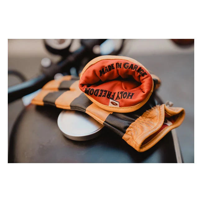 Holy Freedom Freedom Pitt Raw gloves black/brown
