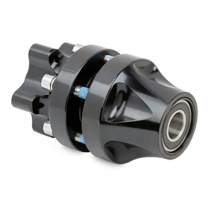 Arlen Ness Arlen Ness, wheel hub front. Black SF