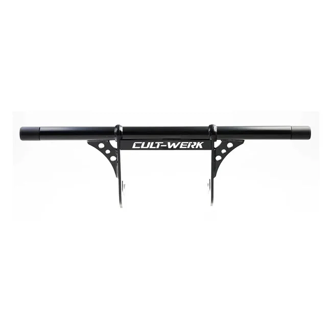Cult-Werk Crashbar "Clubstyle". Front. Stainless