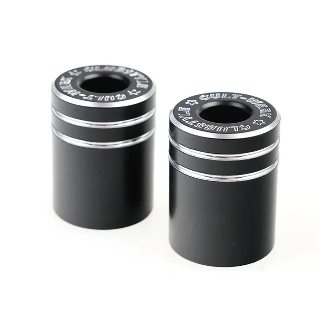 Cult-Werk V2 end caps for ''Clubstyle'' crash bar. Black