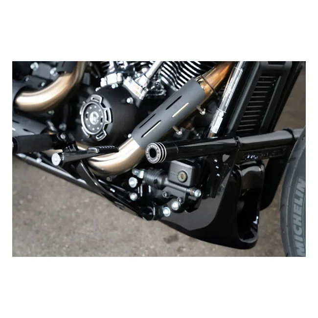 Cult-Werk V2 end caps for ''Clubstyle'' crash bar. Black
