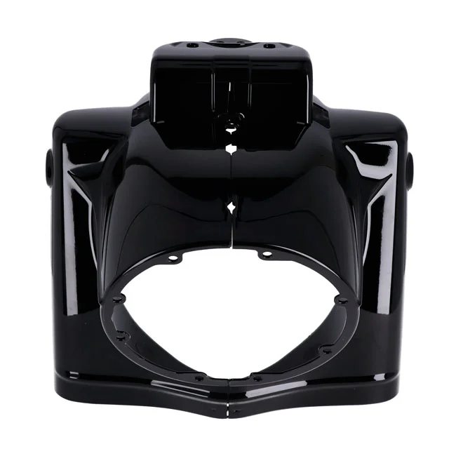 MCS Road King headlamp nacelle cover. Black - 998291