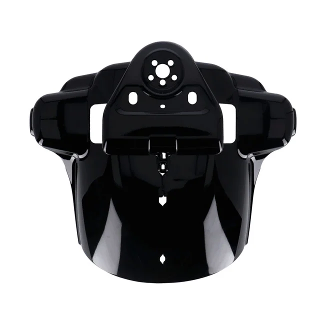 MCS Road King headlamp nacelle cover. Black - 998291