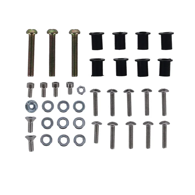 MCS Road King headlamp nacelle cover. Black - 998291