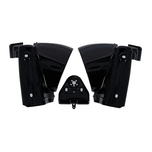 MCS Road King headlamp nacelle cover. Black - 998291