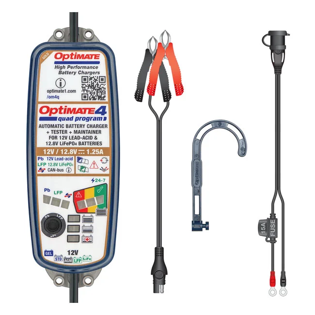 Optimate Tecmate, OptiMate 4 Quad Program