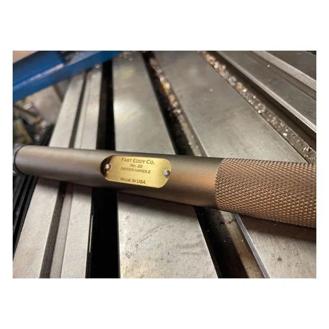 Fast Eddy Co Eddy, Driver handle with magnetic wedge spacer