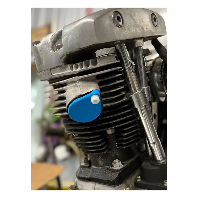 9 Finger Fabrication LLC 9Finger Fabrication, Shovelhead exhaust port cover set