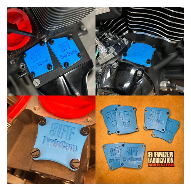9 Finger Fabrication LLC 9Finger Fabrication, Twin Cam lifter bore case cover set