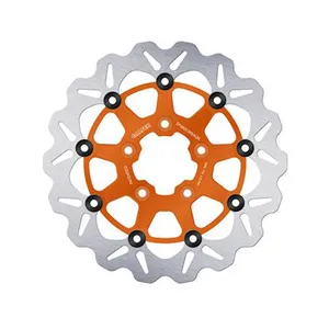 Galfer Galfer brake rotor. Wave. Floating. Orange. 330x5mm