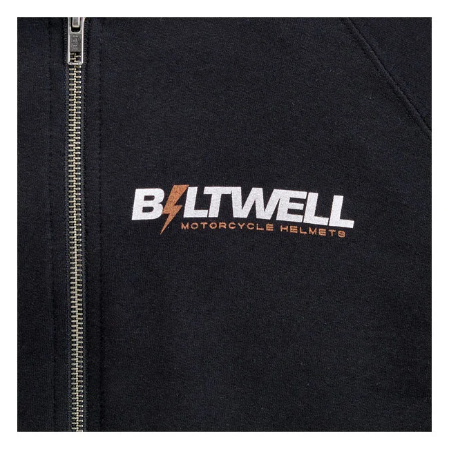 Biltwell Bolts zip hoodie black