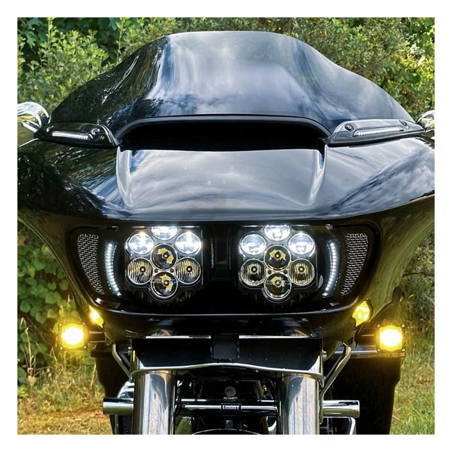 Custom Dynamics Dynamics, Shark Demon yellow/yellow fr. turn signals