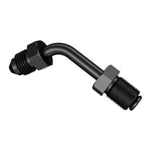 Goodridge Goodridge, pipe fitting 60 degree bend. Black