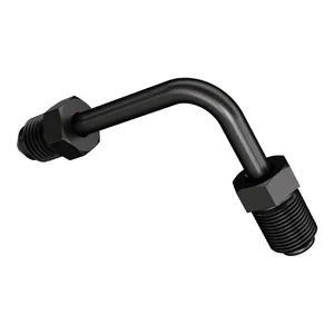 Goodridge Goodridge, pipe fitting 90 degree bend. Black
