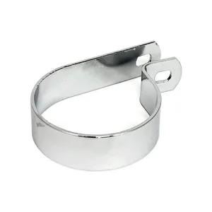 MCS Muffler P-clamp 2-7/8" chrome